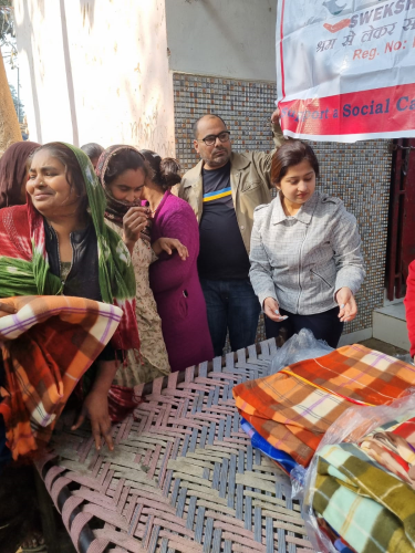 Blankets Distribution